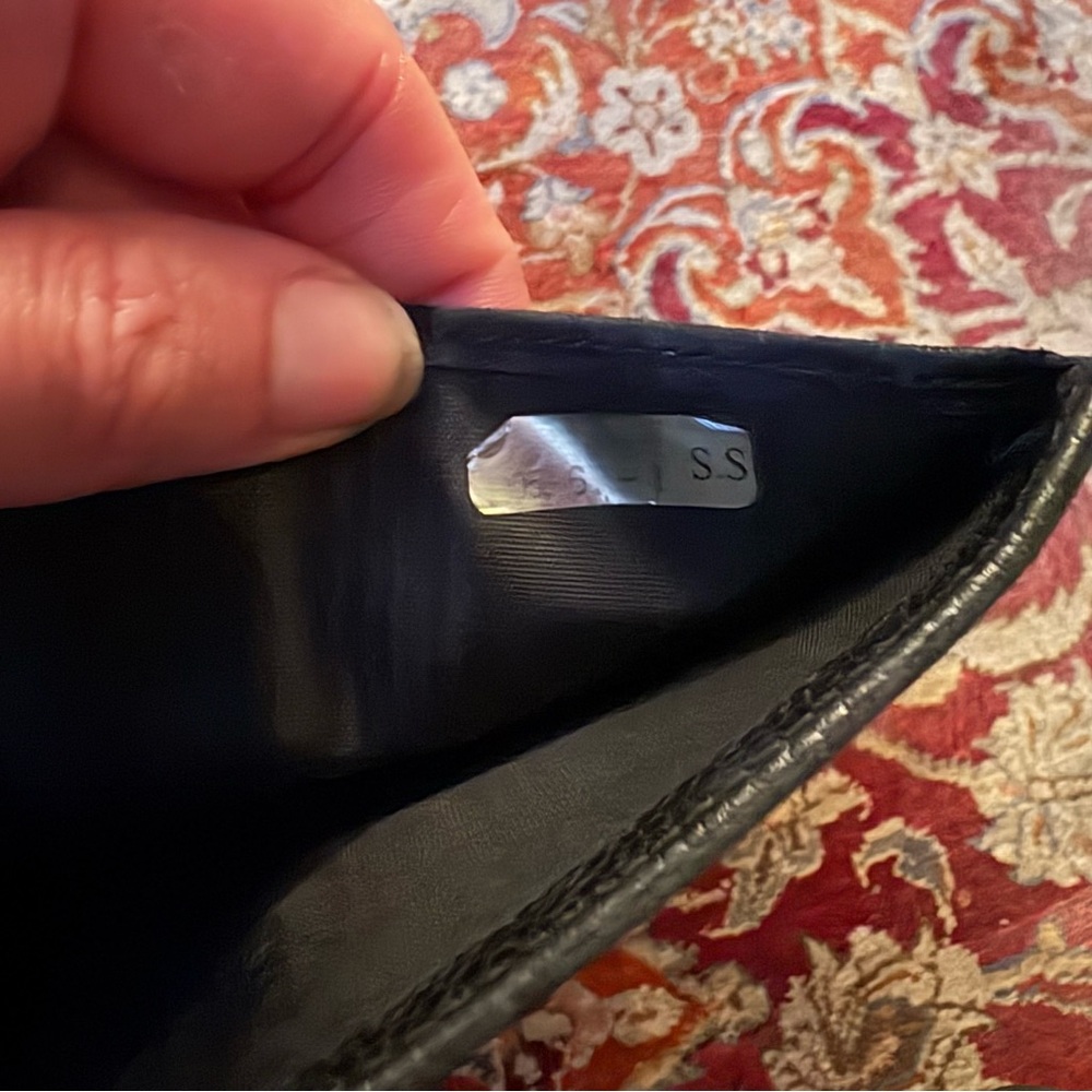 CHANEL Classic Black Leather Clutch - Picture 10 of 16